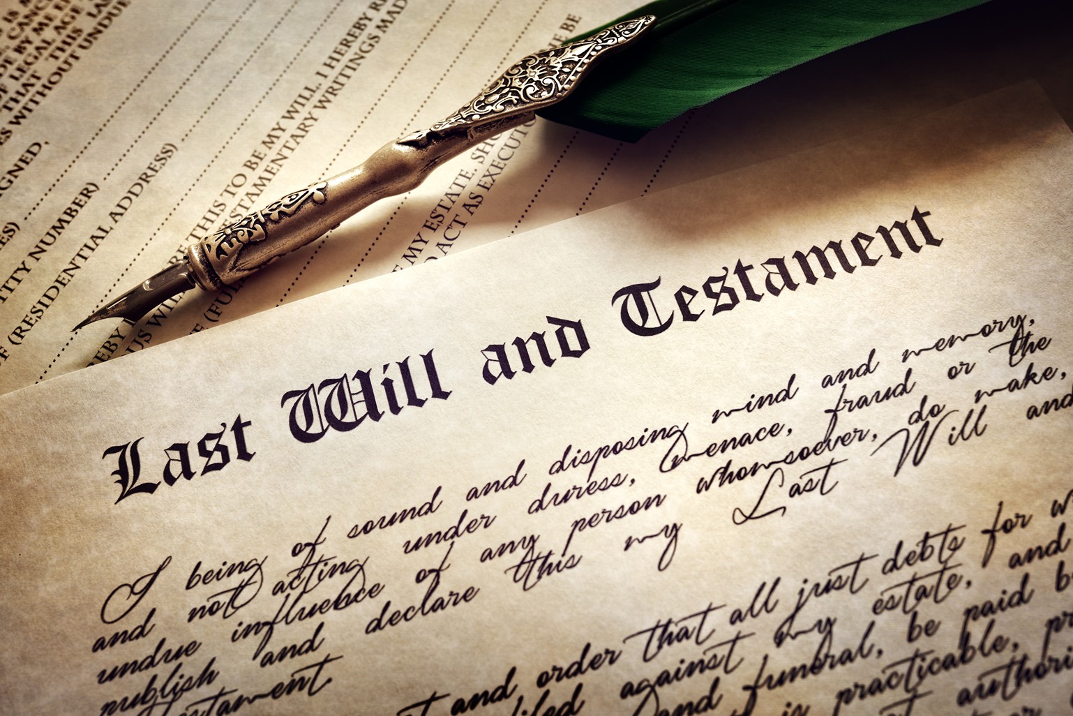 Last-will-and-testament Last will; inheritance;